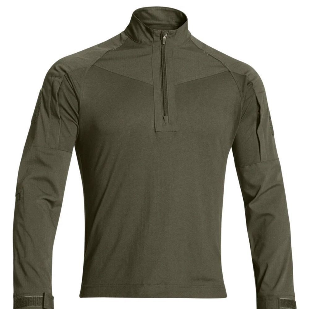 Under Armour NEW UA Tactical Storm Resistant Green  Large 3/4 zip
